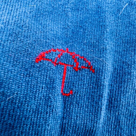 NEW! Happy Socks Combed Cotton Socks Sweden Blue Red 10 - 13 - Picture 5 of 5